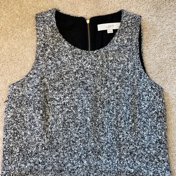 Loft | Boucle Shift Dress | Size 2P - Picture 2 of 4